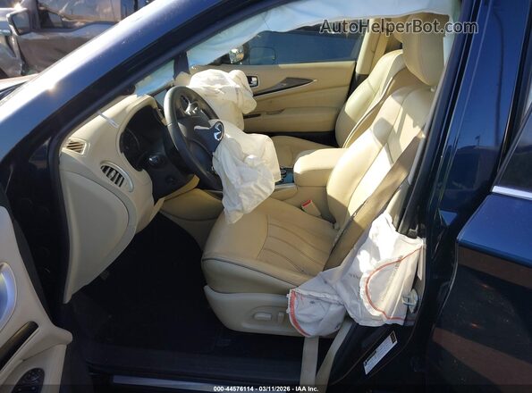 5N1DL0MN1JC532187 2018 INFINITI QX60 Blue წინა სალონის ხედი