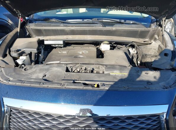 5N1DL0MN1JC532187 2018 INFINITI QX60 Blue უკანა ხედი
