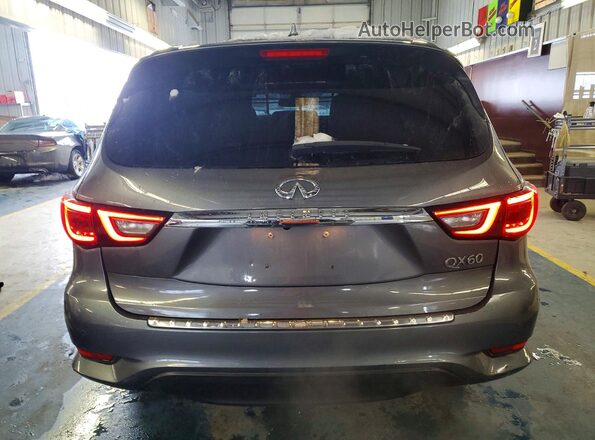 5N1DL0MN2KC568617 2019 INFINITI QX60 Gray 