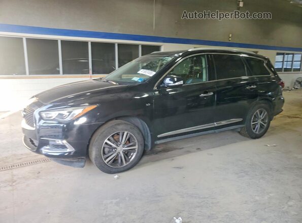 5N1DL0MN3HC519094 2017 INFINITI QX60 Черный Задняя левая четверть