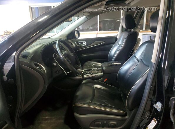 5N1DL0MN3HC519094 2017 INFINITI QX60 Черный Вид панели приборов
