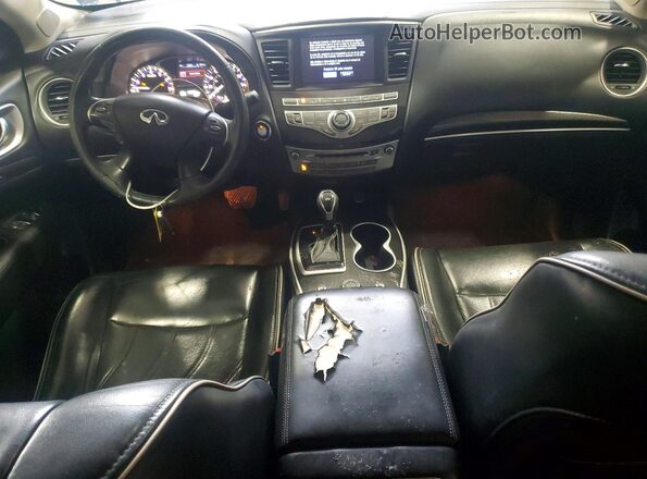 5N1DL0MN3HC519094 2017 INFINITI QX60 Черный Вид щитка приборов