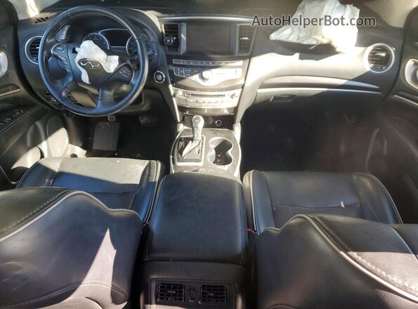 5N1DL0MN3JC530313 2018 INFINITI QX60 Gray Widok deski rozdzielczej
