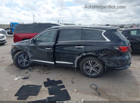 5N1DL0MN3LC514423 2020 INFINITI QX60 Black Панорамний вид салону 360°