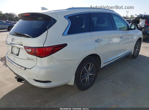 5N1DL0MN3LC537992 2020 INFINITI QX60 White Trasero derecho