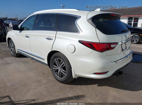 5N1DL0MN3LC537992 2020 INFINITI QX60 White Trasero izquierdo
