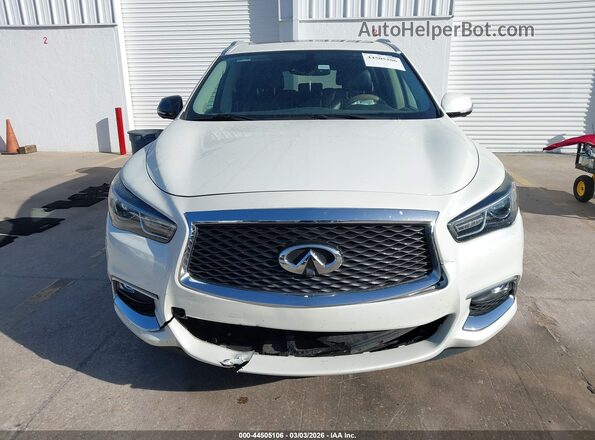 5N1DL0MN3LC537992 2020 INFINITI QX60 White Vista del cuadro de instrumentos