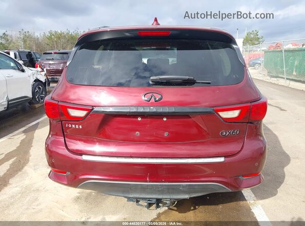 5N1DL0MN4KC505311 2019 INFINITI QX60 Maroon 