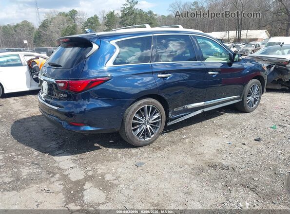 5N1DL0MN5KC521873 2019 INFINITI QX60 Black Задня права чверть