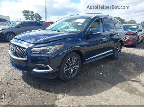 5N1DL0MN5KC521873 2019 INFINITI QX60 Black Передня ліва чверть