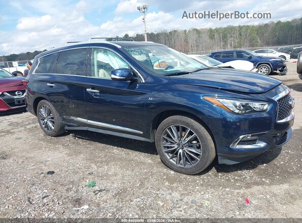 5N1DL0MN5KC521873 2019 INFINITI QX60 Black Вид задньої частини салону