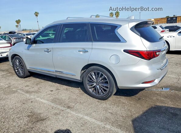 5N1DL0MN6KC501504 2019 INFINITI QX60 Серебряный Задняя левая четверть