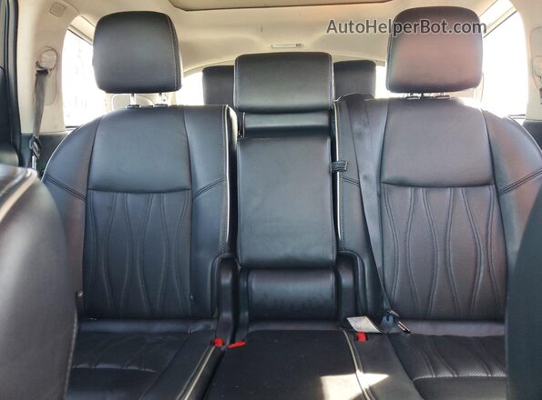 5N1DL0MN6KC501504 2019 INFINITI QX60 Серебряный Вид задних сидений