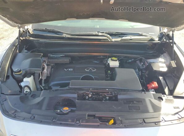 5N1DL0MN6KC501504 2019 INFINITI QX60 Серебряный Вид подкапотного пространства
