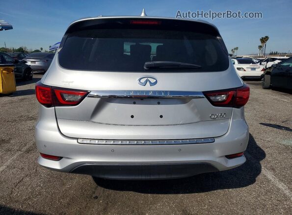 5N1DL0MN6KC501504 2019 INFINITI QX60 Серебряный Вид сзади