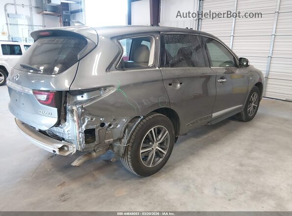 5N1DL0MN6KC550590 2019 INFINITI QX60 Gray უკანა მარჯვენა