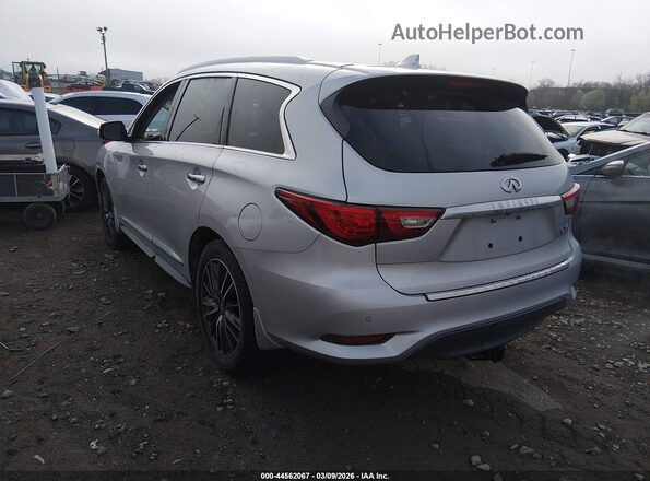 5N1DL0MN7HC556682 2017 INFINITI QX60 Silver Tył lewy