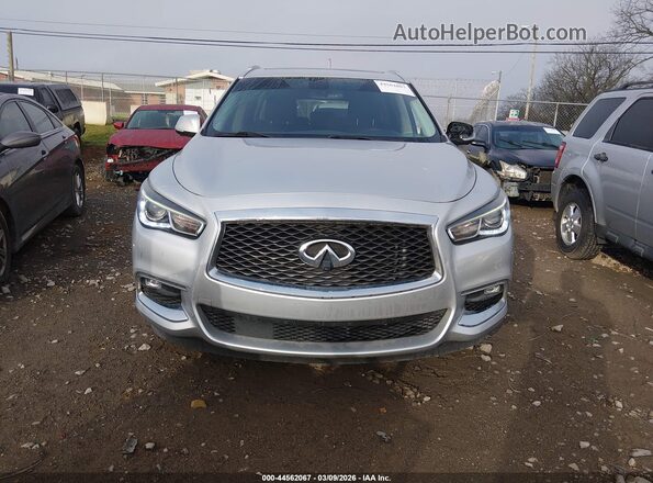 5N1DL0MN7HC556682 2017 INFINITI QX60 Silver Widok zestawu wskaźników