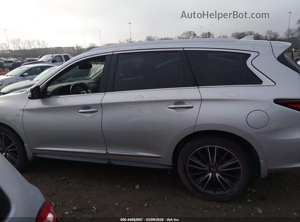 5N1DL0MN7HC556682 2017 INFINITI QX60 Silver Widok wnętrza 360 stopni
