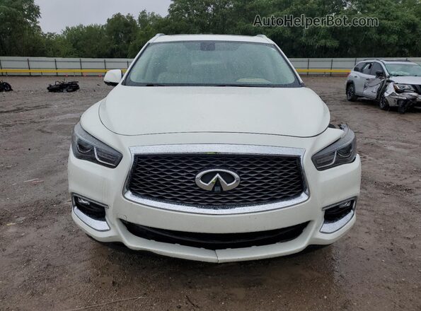 5N1DL0MN7JC516964 2018 INFINITI QX60 White Դիմացի տեսք