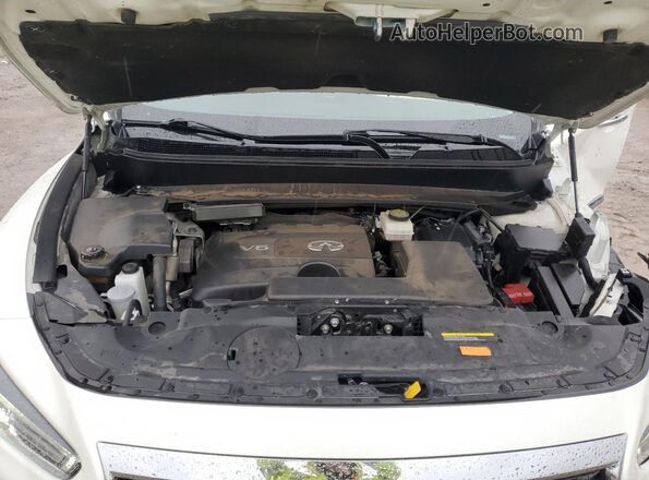 5N1DL0MN7JC516964 2018 INFINITI QX60 White Շարժիչի բաժամունքի տեսք