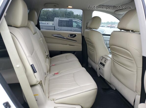 5N1DL0MN7JC516964 2018 INFINITI QX60 White Սալոնի հետևի տեսք