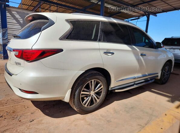 5N1DL0MN9JC509627 2018 INFINITI QX60 White Rear right