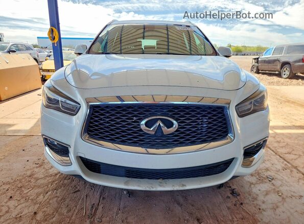 5N1DL0MN9JC509627 2018 INFINITI QX60 White Front view