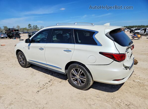 5N1DL0MNXJC511824 2018 INFINITI QX60 White Հետևի ձախ
