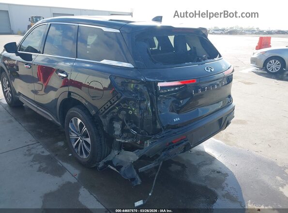 5N1DL1ER0PC369922 2023 INFINITI QX60 Black Вид спереду