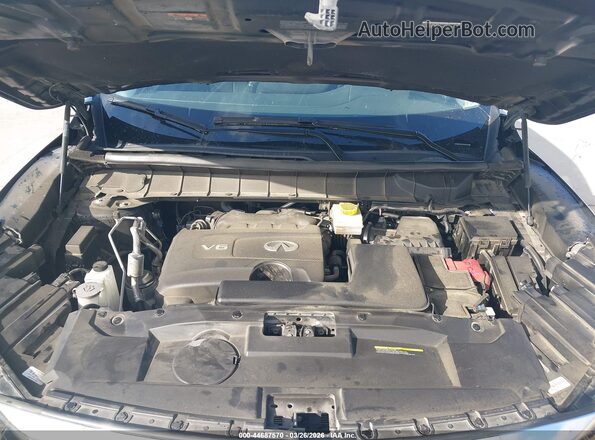 5N1DL1ER0PC369922 2023 INFINITI QX60 Black Вид ззаду