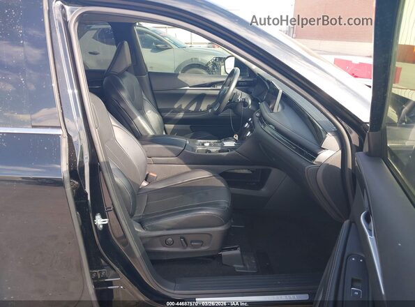 5N1DL1ER0PC369922 2023 INFINITI QX60 Black Вид салону спереду