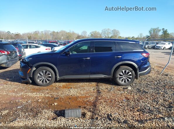 5N1DL1ER4PC367350 2023 INFINITI QX60 Blue Սալոնի 360 աստիճան տեսք