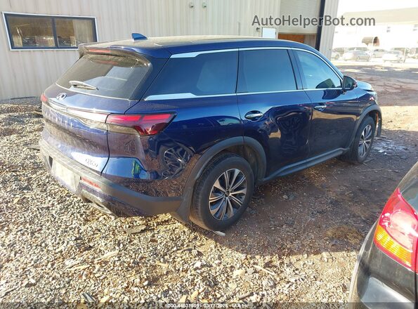 5N1DL1ER4PC367350 2023 INFINITI QX60 Blue Հետևի աջ