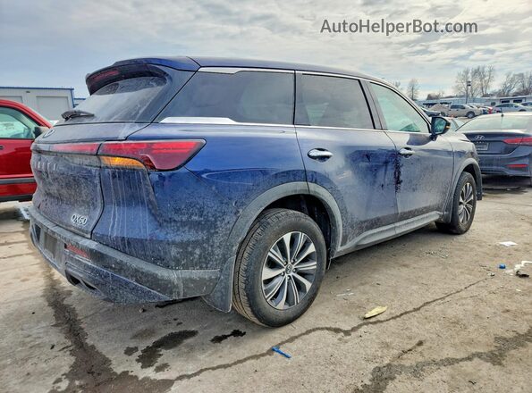 5N1DL1ES8PC370674 2023 INFINITI QX60 Blue Rear right