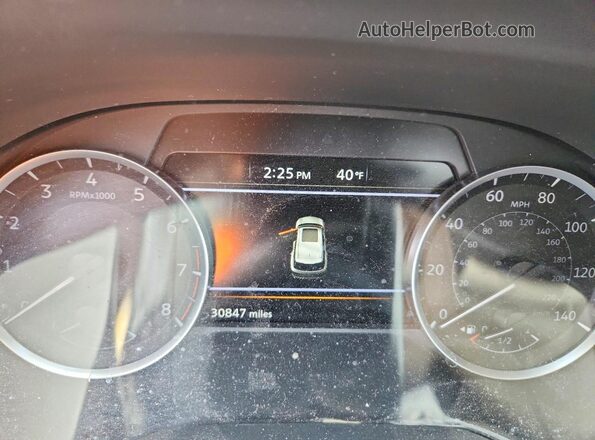 5N1DL1ES8PC370674 2023 INFINITI QX60 Blue Instrument cluster view
