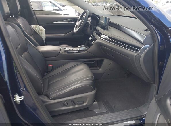 5N1DL1FR6PC347258 2023 INFINITI QX60 Blue Вид салону спереду