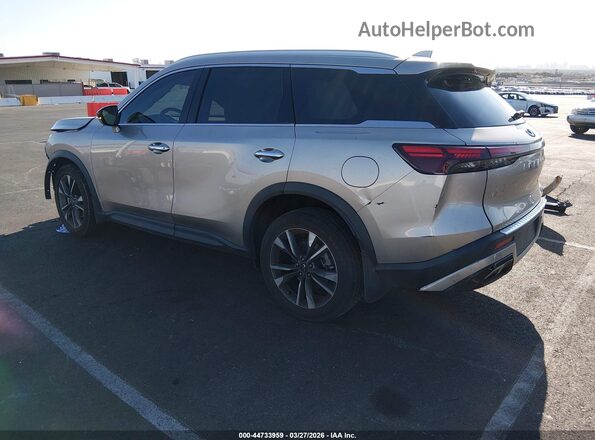 5N1DL1FR9PC351689 2023 INFINITI QX60 Silver Rear left