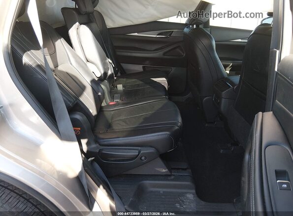 5N1DL1FR9PC351689 2023 INFINITI QX60 Silver VIN sticker view