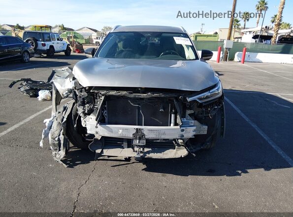 5N1DL1FR9PC351689 2023 INFINITI QX60 Silver Instrument cluster view