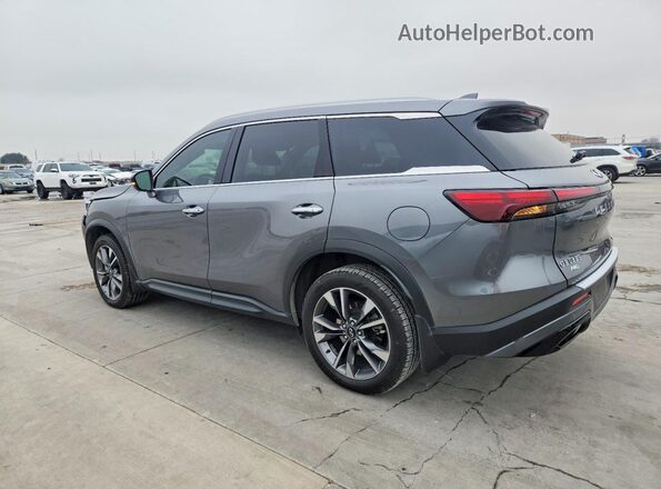 5N1DL1FS0PC364821 2023 INFINITI QX60 Gray უკანა მარცხენა