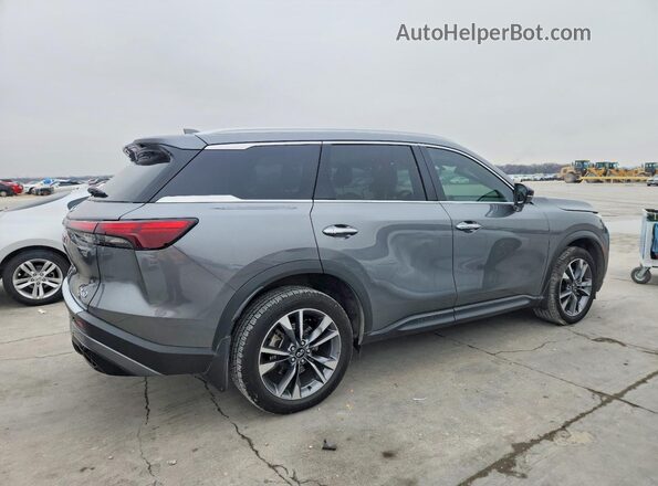 5N1DL1FS0PC364821 2023 INFINITI QX60 Gray უკანა მარჯვენა