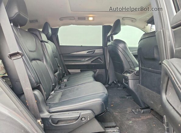 5N1DL1FS0PC364821 2023 INFINITI QX60 Gray უკანა სალონის ხედი