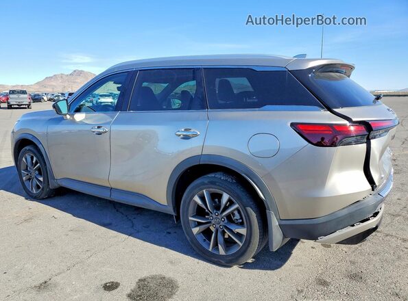 5N1DL1FS3PC350928 2023 INFINITI QX60 Gold უკანა მარცხენა