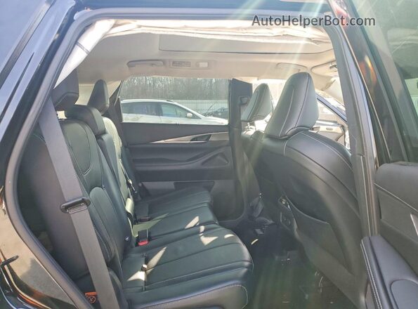 5N1DL1FS5PC372252 2023 INFINITI QX60 Black Սալոնի հետևի տեսք