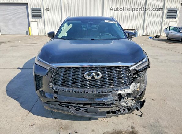 5N1DL1FS5PC372252 2023 INFINITI QX60 Black Դիմացի տեսք
