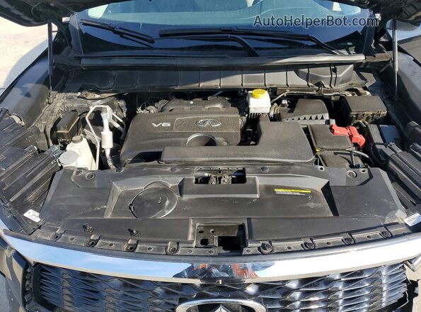 5N1DL1FS5PC372252 2023 INFINITI QX60 Black Շարժիչի բաժամունքի տեսք
