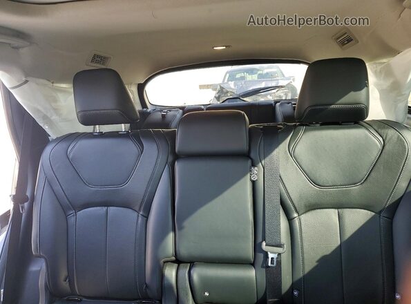 5N1DL1FS5PC372252 2023 INFINITI QX60 Black Հետևի նստատեղերի տեսք