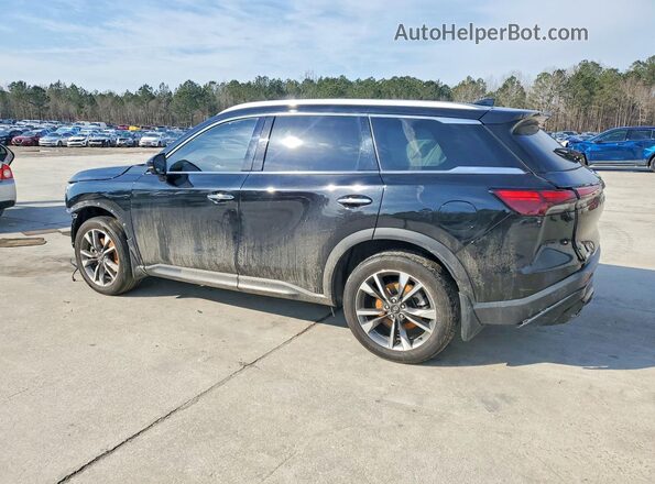 5N1DL1FS5PC372252 2023 INFINITI QX60 Black Հետևի ձախ
