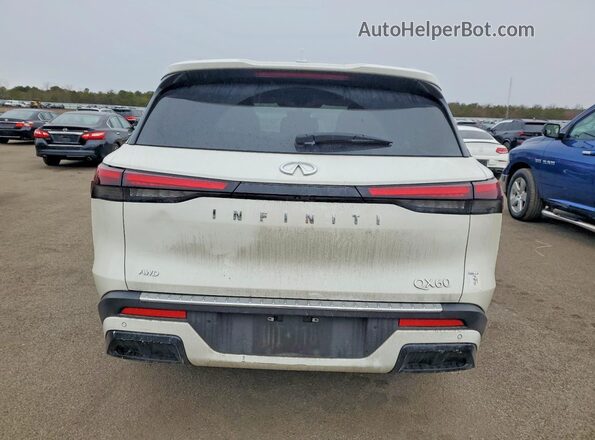 5N1DL1FS5RC331252 2024 INFINITI QX60 White Rear view